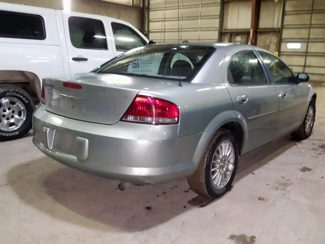 1C3EL56R96N248067 - 2006 CHRYSLER SEBRING TO GREEN photo 4