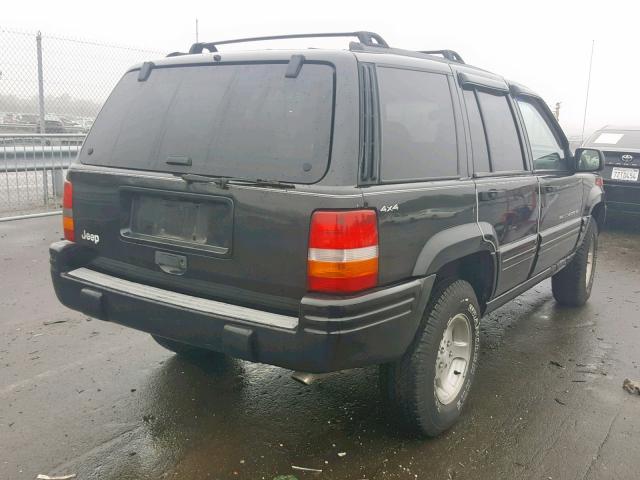 1J4GZ48S3WC176415 - 1998 JEEP GRAND CHER BLACK photo 4