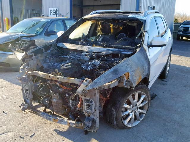 1C4PJMDS7EW251665 - 2014 JEEP CHEROKEE L WHITE photo 2