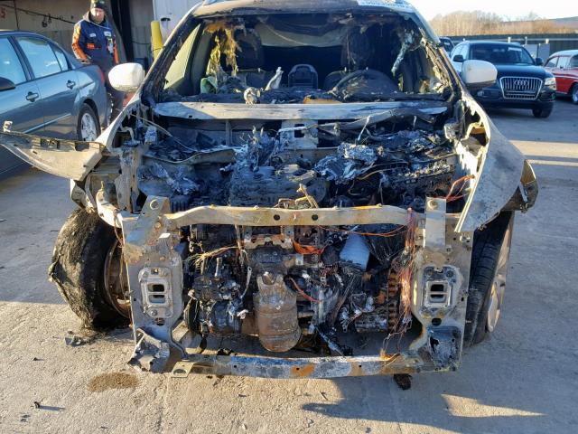 1C4PJMDS7EW251665 - 2014 JEEP CHEROKEE L WHITE photo 9