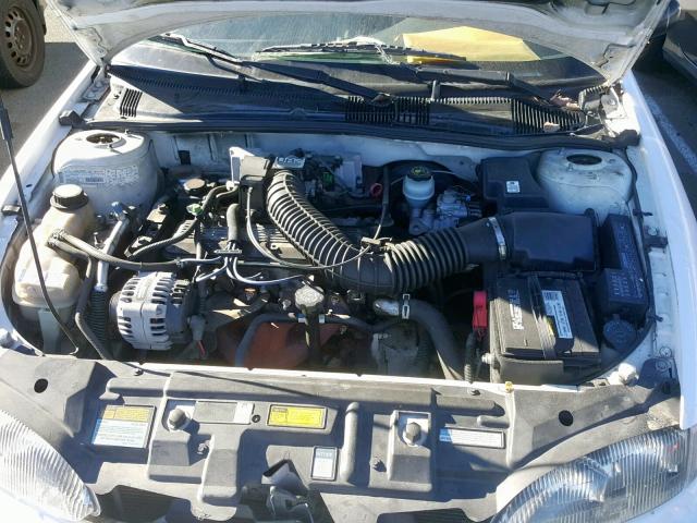 1G1JC1244VM110334 - 1997 CHEVROLET CAVALIER B WHITE photo 7