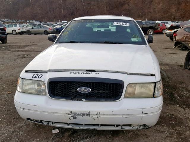 2FAHP71W56X118670 - 2006 FORD CROWN VICT WHITE photo 9