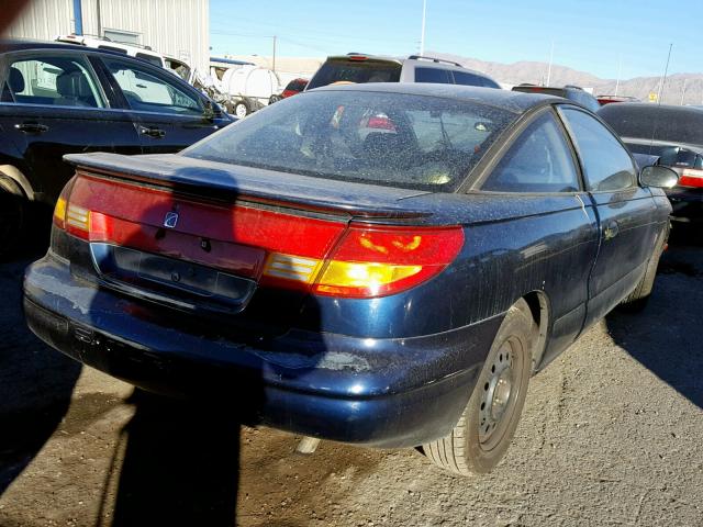 1G8ZG1274WZ136410 - 1998 SATURN SC2 BLUE photo 4