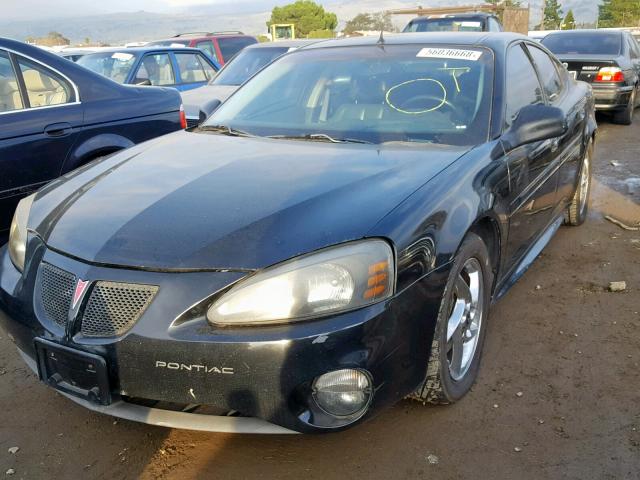 2G2WR524341134450 - 2004 PONTIAC GRAND PRIX BLACK photo 2