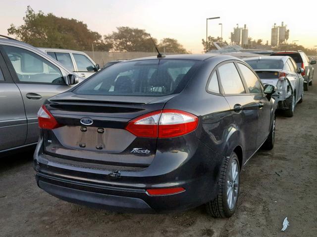 3FADP4BJ4EM117665 - 2014 FORD FIESTA SE BLACK photo 4