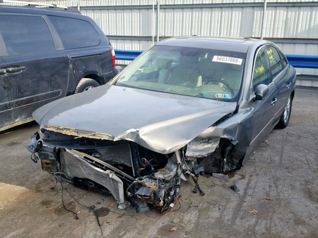 KMHFC46F57A165885 - 2007 HYUNDAI AZERA SE GREEN photo 2