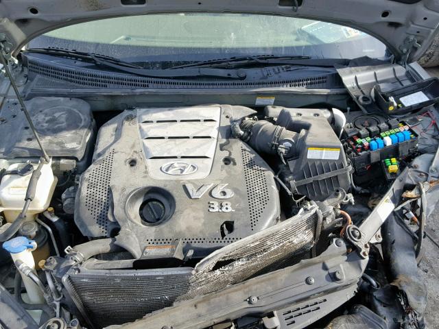 KMHFC46F57A165885 - 2007 HYUNDAI AZERA SE GREEN photo 7