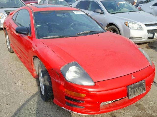 4A3AC84L4YE059837 - 2000 MITSUBISHI ECLIPSE GT RED photo 1