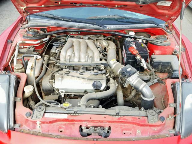 4A3AC84L4YE059837 - 2000 MITSUBISHI ECLIPSE GT RED photo 7