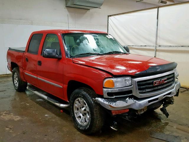 2GTEK13Z861325475 - 2006 GMC NEW SIERRA RED photo 1