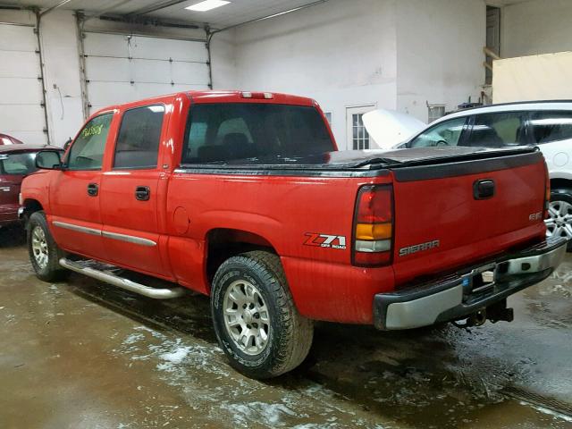 2GTEK13Z861325475 - 2006 GMC NEW SIERRA RED photo 3