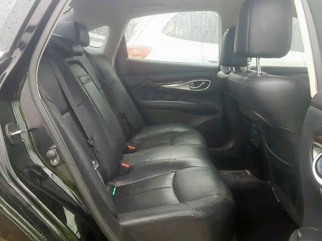 JN1BY1AR5CM394213 - 2012 INFINITI M37 X BLACK photo 6