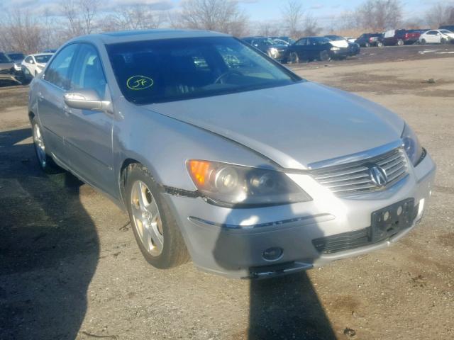 JH4KB165X6C006096 - 2006 ACURA RL SILVER photo 1