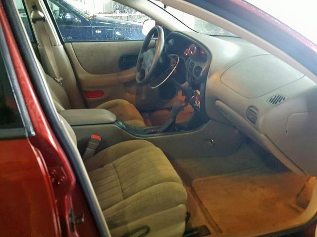 1G2WP52K43F121315 - 2003 PONTIAC GRAND PRIX RED photo 5