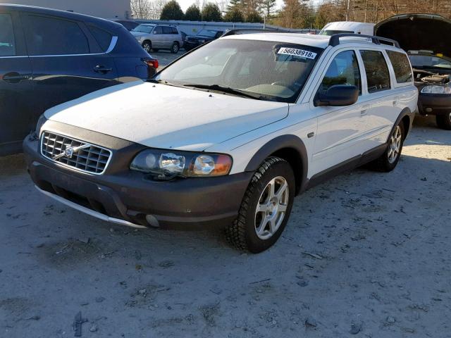 YV1SZ59H141140847 - 2004 VOLVO XC70 WHITE photo 2