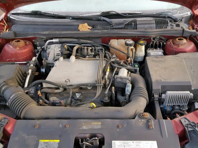 1G1ZT52804F232446 - 2004 CHEVROLET MALIBU LS 勃艮第红 照片 7