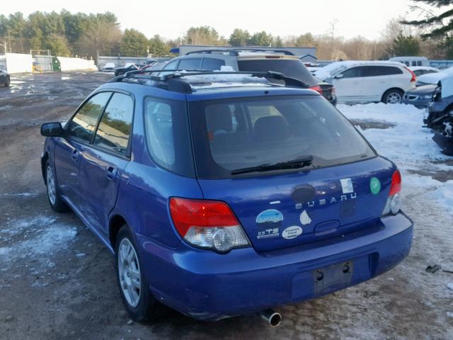 JF1GG65504H821775 - 2004 SUBARU IMPREZA TS BLUE photo 3