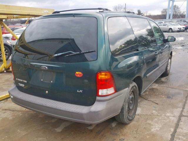 2FMDA51421BC19857 - 2001 FORD WINDSTAR L GREEN photo 4