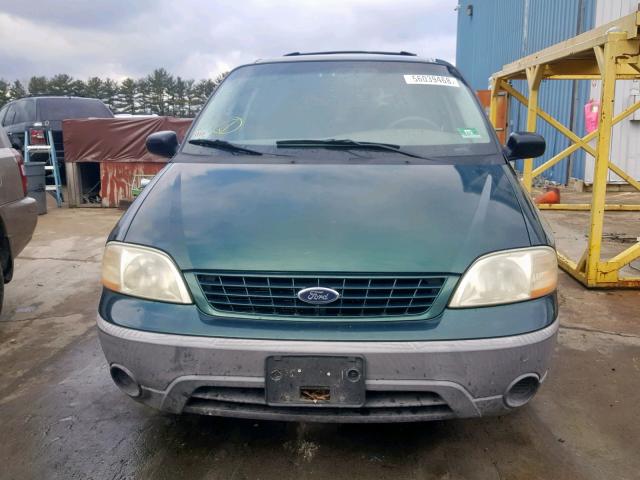 2FMDA51421BC19857 - 2001 FORD WINDSTAR L GREEN photo 9