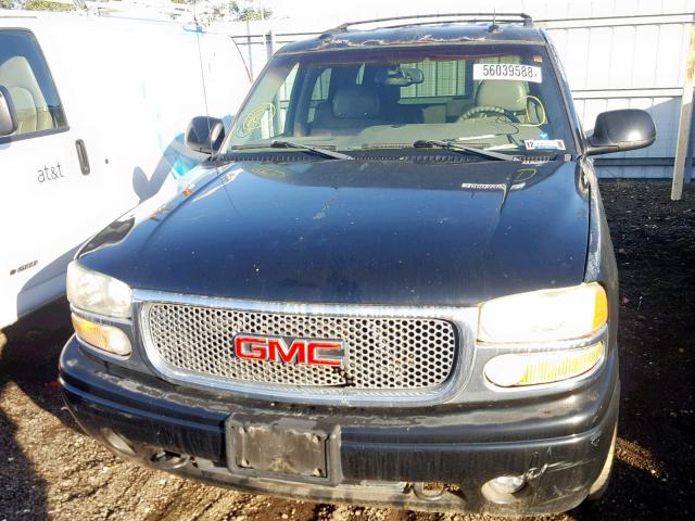 1GKEK63U73J157755 - 2003 GMC YUKON DENA BLACK photo 9