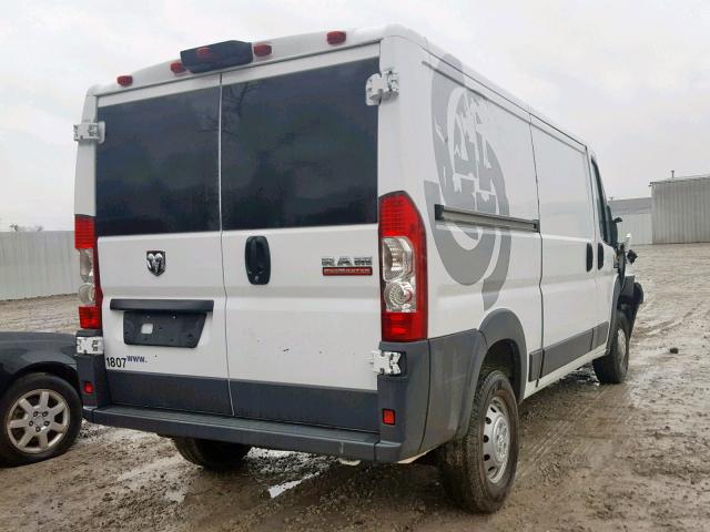 3C6TRVAG9JE140480 - 2018 RAM PROMASTER 白色 照片 4