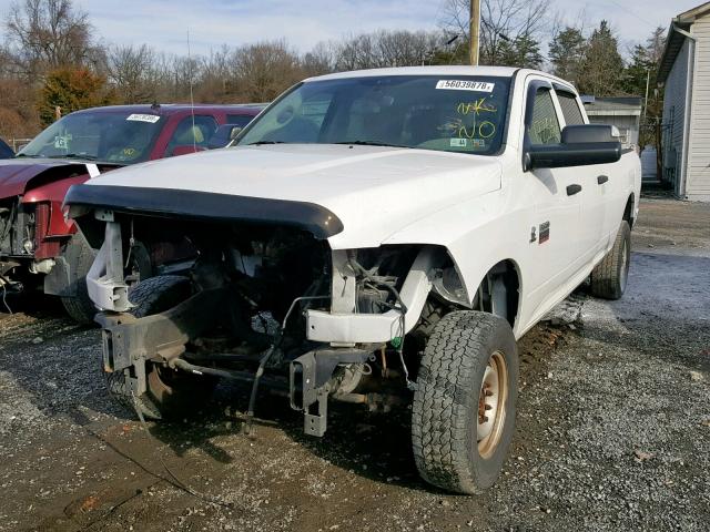 3C6UD5HL2CG254950 - 2012 DODGE RAM 2500 S WHITE photo 2