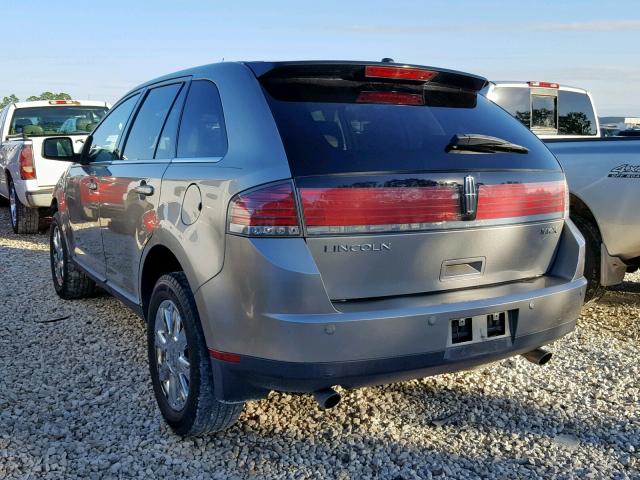 2LMDU68C78BJ00453 - 2008 LINCOLN MKX SILVER photo 3