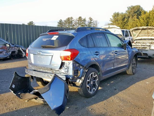 JF2GPABC9HH238628 - 2017 SUBARU CROSSTREK BLUE photo 4