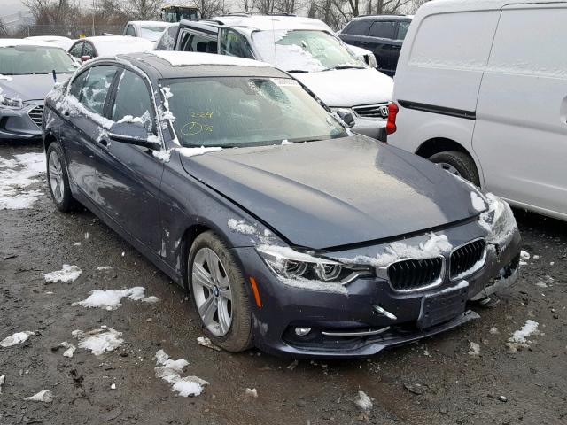 WBA8D9G50HNU58744 - 2017 BMW 330 XI GRAY photo 1