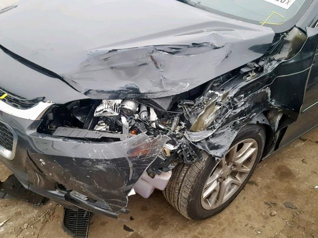 1G11C5SL1EF293792 - 2014 CHEVROLET MALIBU 1LT GRAY photo 9