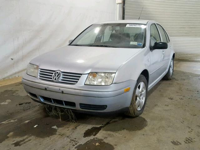 3VWSK69M03M143895 - 2003 VOLKSWAGEN JETTA GLS SILVER photo 2