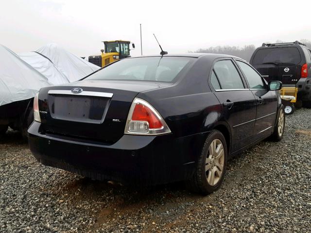 3FAHP08Z69R151462 - 2009 FORD FUSION SEL BLACK photo 4