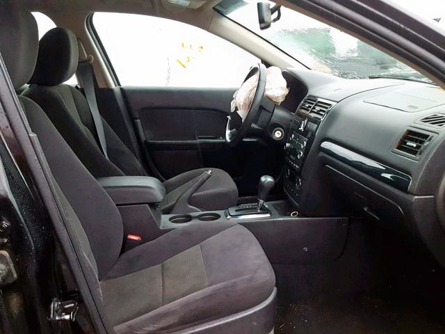 3FAHP08Z69R151462 - 2009 FORD FUSION SEL BLACK photo 5