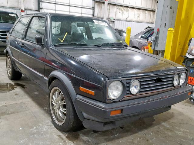 1VWDC0179JV033200 - 1988 VOLKSWAGEN GTI 16V BLACK photo 1