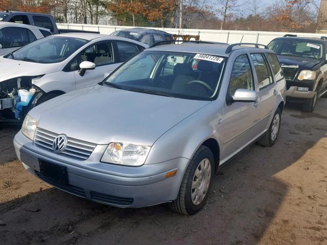 WVWRK61J03W198446 - 2003 VOLKSWAGEN JETTA GL SILVER photo 2