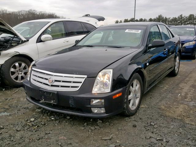 1G6DW677250229540 - 2005 CADILLAC STS BLACK photo 2