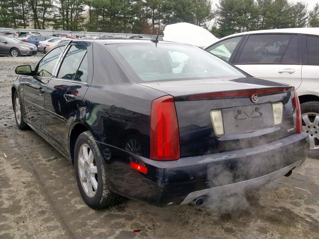 1G6DW677250229540 - 2005 CADILLAC STS BLACK photo 3