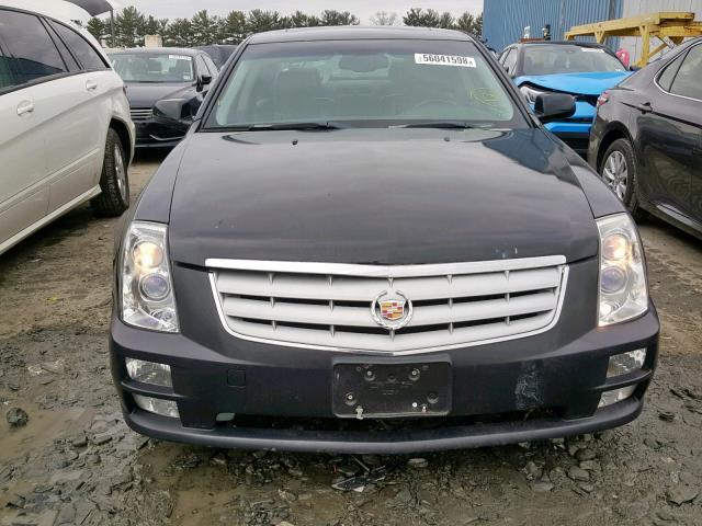 1G6DW677250229540 - 2005 CADILLAC STS BLACK photo 9