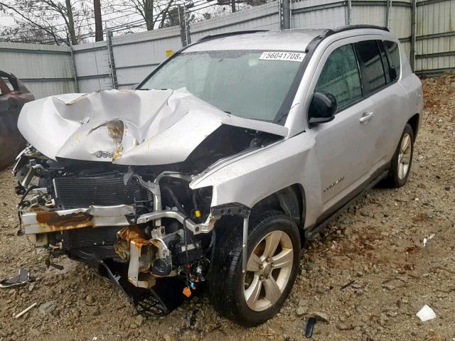 1J4NF1FB8BD266536 - 2011 JEEP COMPASS SP ვერცხლისფერი ფოტო 2