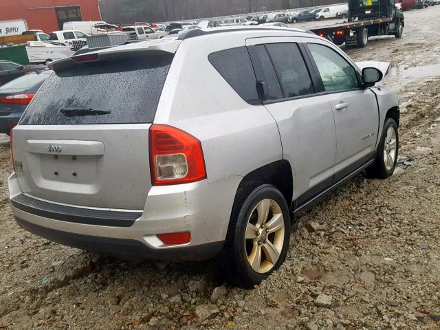 1J4NF1FB8BD266536 - 2011 JEEP COMPASS SP ვერცხლისფერი ფოტო 4