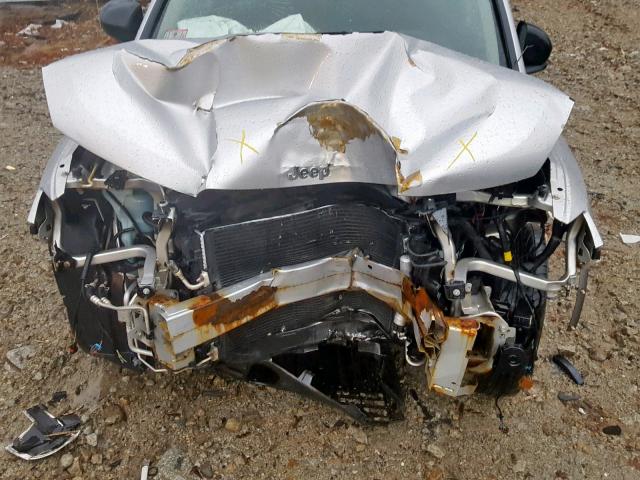 1J4NF1FB8BD266536 - 2011 JEEP COMPASS SP ვერცხლისფერი ფოტო 7