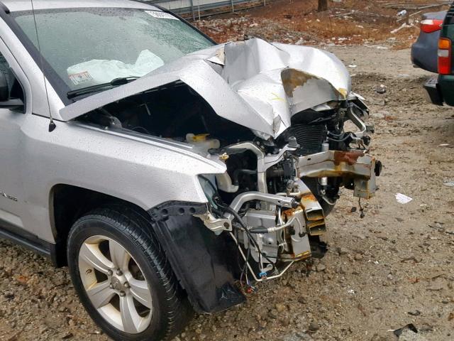 1J4NF1FB8BD266536 - 2011 JEEP COMPASS SP ვერცხლისფერი ფოტო 9