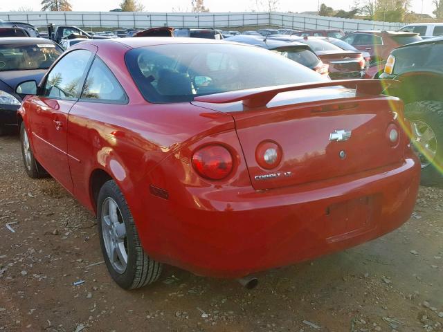 1G1AL15F077126769 - 2007 CHEVROLET COBALT LT RED photo 3