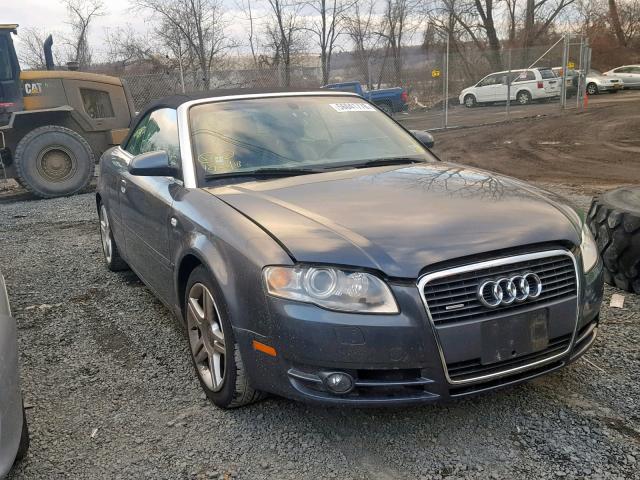 WAUDF48HX7K036548 - 2007 AUDI A4 2.0T CA SILVER photo 1