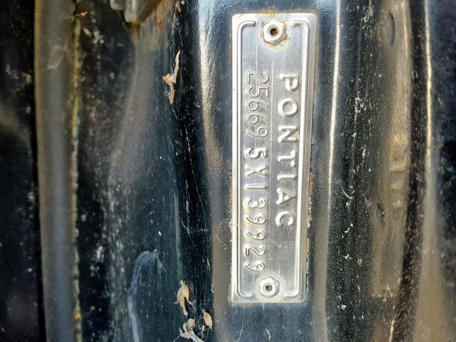 256695X139929 - 1965 PONTIAC CATALINA BLACK photo 10