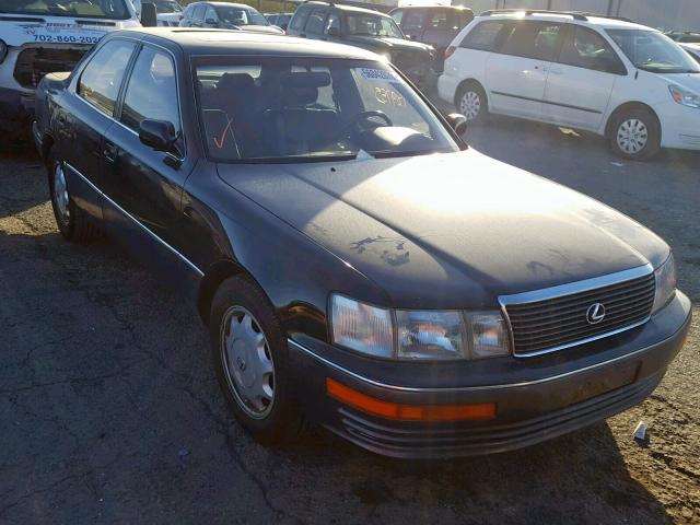 JT8UF11E6P0151305 - 1993 LEXUS LS 400 BLACK photo 1