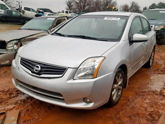 3N1AB6AP1CL759084 - 2012 NISSAN SENTRA 2.0 SILVER photo 2