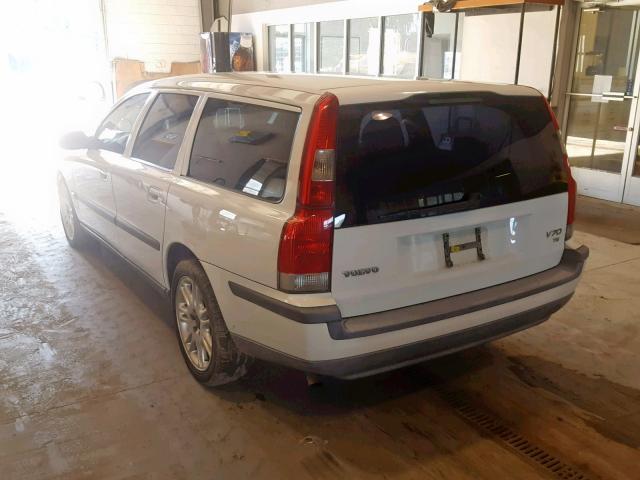 YV1SW53D812061132 - 2001 VOLVO V70 T5 TUR WHITE photo 3