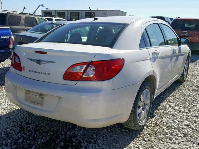 1C3LC46K48N284238 - 2008 CHRYSLER SEBRING LX WHITE photo 4