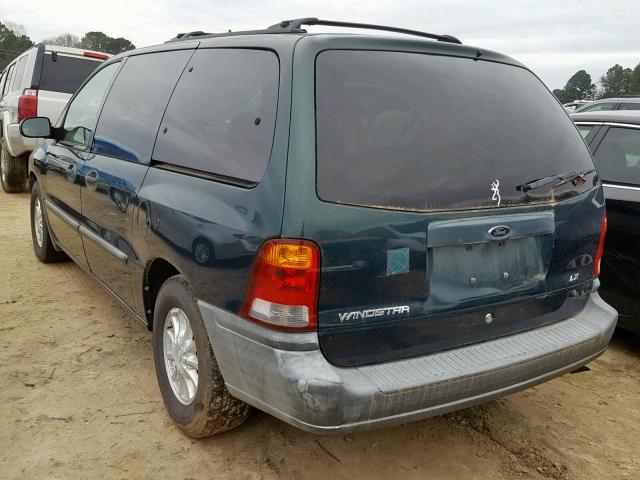 2FMZA5143XBA52472 - 1999 FORD WINDSTAR L GREEN photo 3